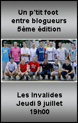 Un p’tit foot entre blogueurs ? 5ème édition !