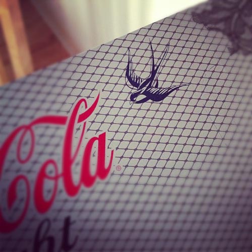 Coca Cola Light by Jean-Paul Gaultier - Photo Instagram